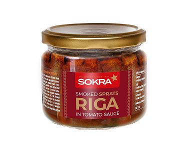 Údené šproty v paradajkovej omáčke RIGA 250g