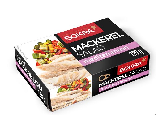 Šalát s makrelou na Mediteránsky spôsob 125g